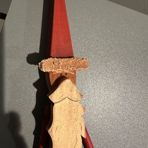 Handmade Santa 16 1/2” RARE - Picture 3 of 8